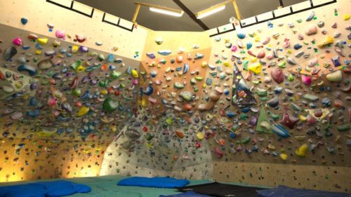 奈良県のクライミング施設「グランドワズー クライミングジム 奈良橿原店」